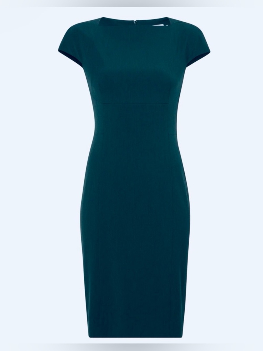 MM LaFleur “Ashley” Dark Green Sheath Dress